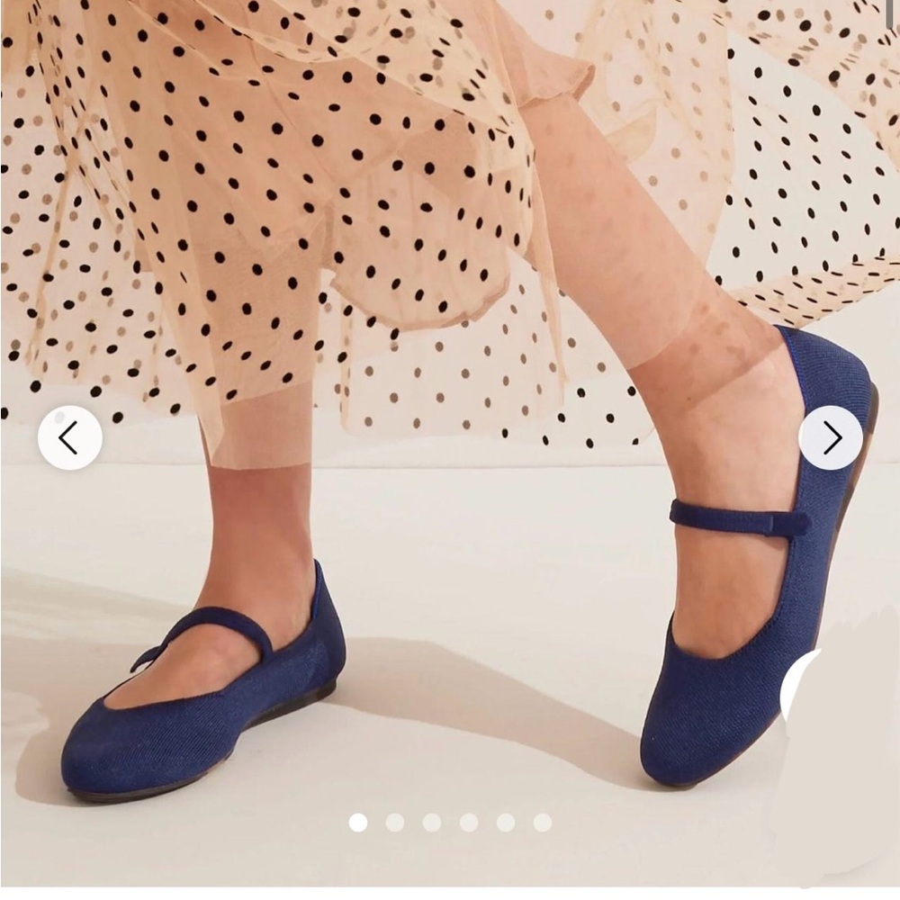 Rothy’s Blue Ballet Flats